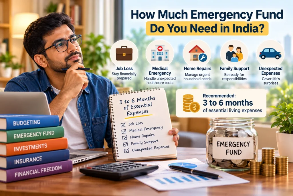 How much emergency fund do you need in India